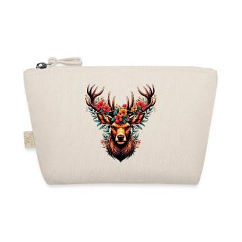 Cerf avec des fleurs - Trousse biologique - nature - Devant
