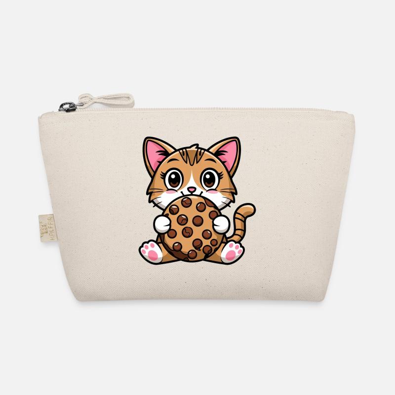 Bengal Cat Snacking Cookie Cartoon Organic Pouch