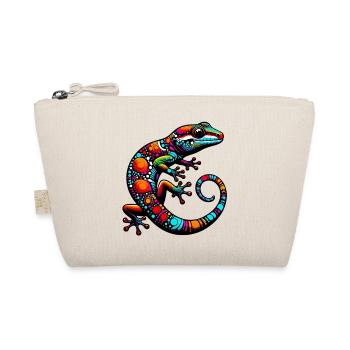 Gecko - Bio-Täschchen - Natur - Vorne