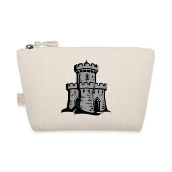 Castle Fortress Knight's Castle Symbol - Organic Pouch - nature - Front