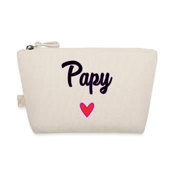 GRANDPA. DAD. FATHER'S DAY. HAPPY FATHER'S DAY - Organic Pouch - nature - Front