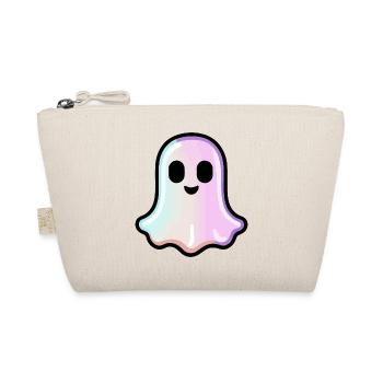 Ghost Halloween Symbol Cute - Organic Pouch - nature - Front