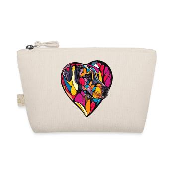 Dogue Allemand Chien Coeur Amour Chien - Trousse biologique - nature - Devant