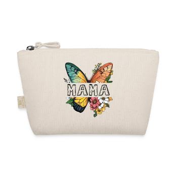 Mom Butterfly Flowers Best Mom Mother's Day - Organic Pouch - nature - Front