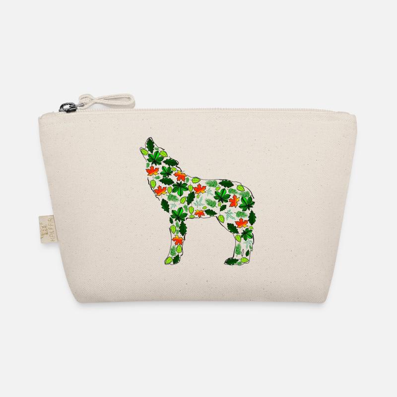 Leaf wolf Organic Pouch