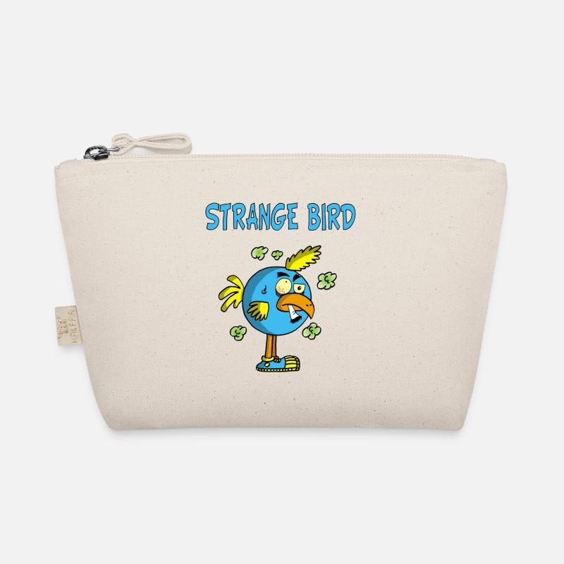 Strange Blue Bird Organic Pouch