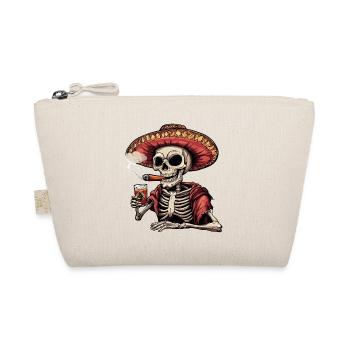 Skeleton Skull Skull Cigar Liquor - Organic Pouch - nature - Front