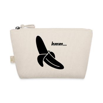 Hmm Yummy Banana Gift - Organic Pouch - nature - Front