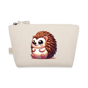 Hedgehog - Organic Pouch - nature - Front
