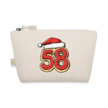 58 Number Christmas Cookie - Organic Pouch - nature - Front