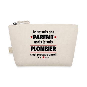 Pas parfait mais plombier, fête des pères, noël - Trousse biologique - nature - Devant