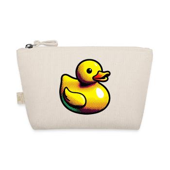 Ente Ente Ente Ente Ente - Bio-Täschchen - Natur - Vorne