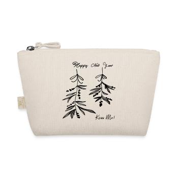 Mistelzweig Weihnachten - Bio-Täschchen - Natur - Vorne