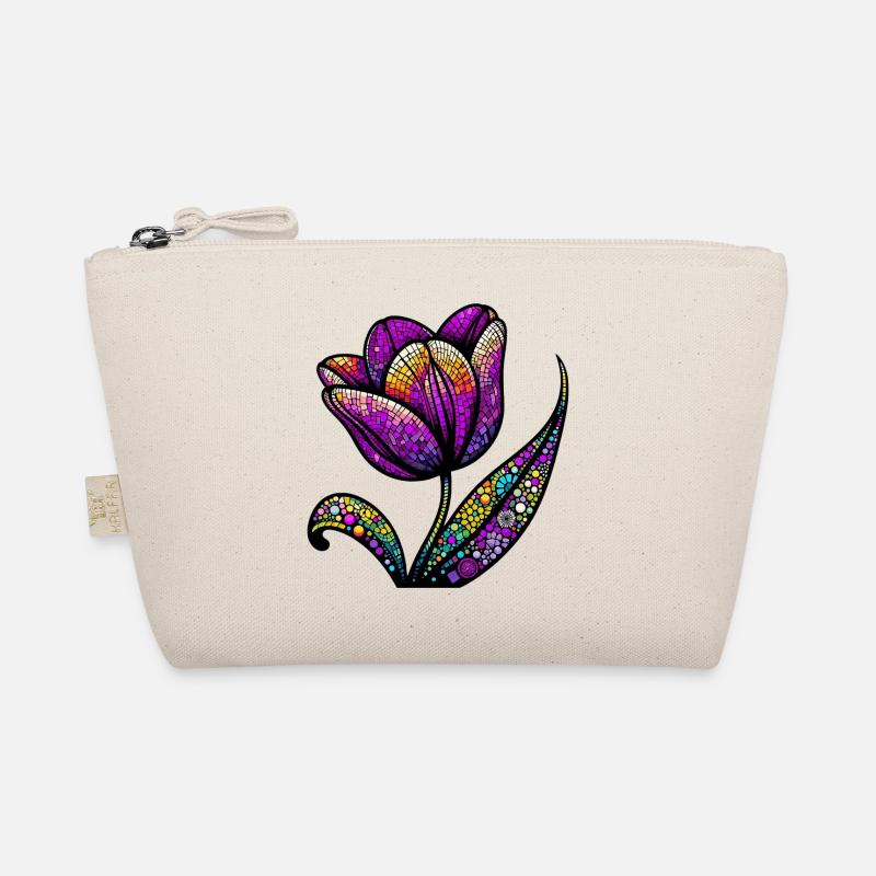 Tulpe - Bio-Täschchen - Natur