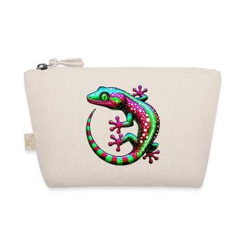 Gecko - Bio-Täschchen - Natur - Vorne