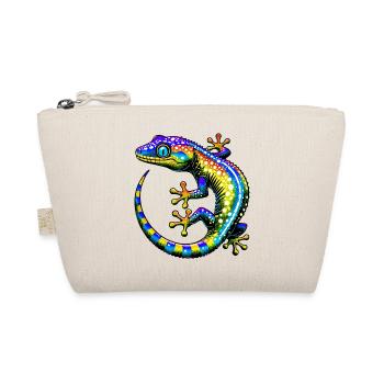 Gecko - Bio-Täschchen - Natur - Vorne