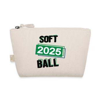 Softball Spieler Team Turnier Mannschaft in 2025 - Bio-Täschchen - Natur - Vorne