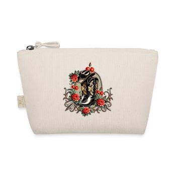 Cowboy Hearts: A Poem of Boots and Flowers. - Organic Pouch - nature - Front
