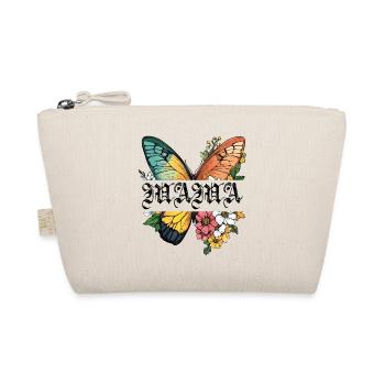Maman papillon fleurs Meilleure maman Fête des mères - Trousse biologique - nature - Devant