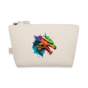 Dragon Coloré Fantaisie Magie Mysticisme Mythologie Art - Trousse biologique - nature - Devant
