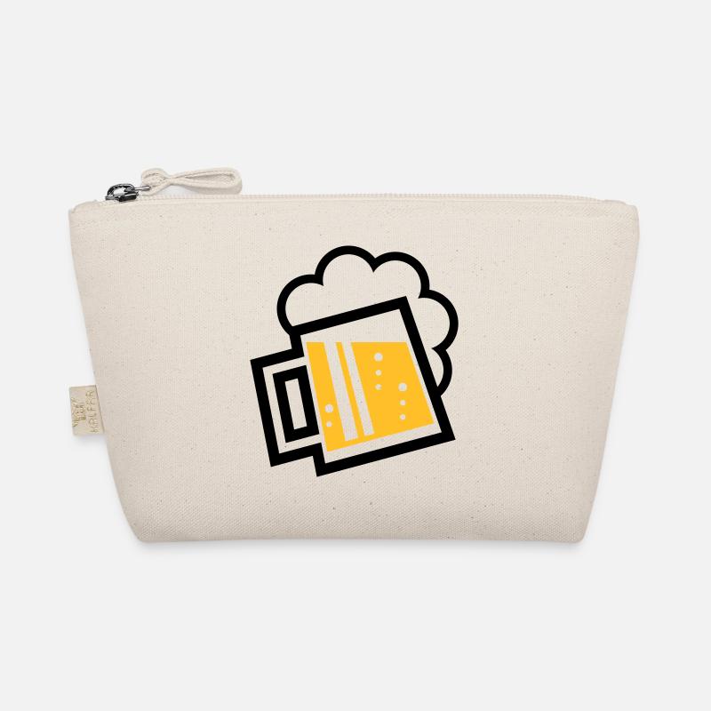 Bayrischer Bierkrug (Bier / Maßkrug / L / \ / 2C) Bio-Täschchen