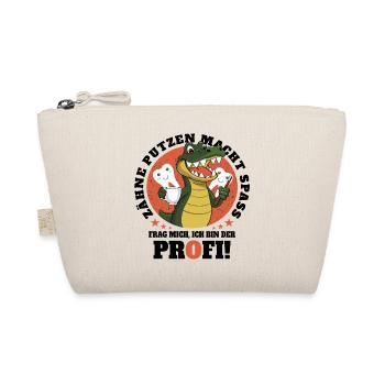 Crocodile Dental Hygiene - Organic Pouch - nature - Front