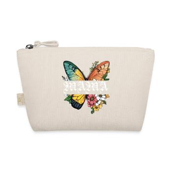 Mom Butterfly Flowers Best Mom Mother's Day - Organic Pouch - nature - Front