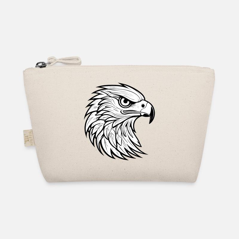 Conception stylisée de tête d’aigle Trousse biologique