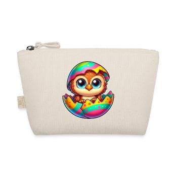 hibou mignon oeuf de Pâques dessin animé hatch coloré - Trousse biologique - nature - Devant