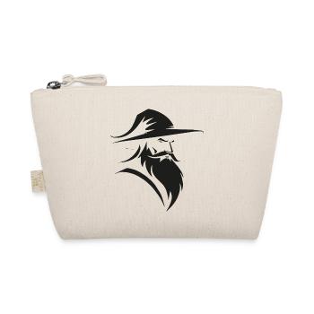 Wizard - Simple Fantasy Logo - Organic Pouch - nature - Front