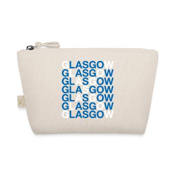 GLASGOW Scotland Flag - Organic Pouch - nature - Front