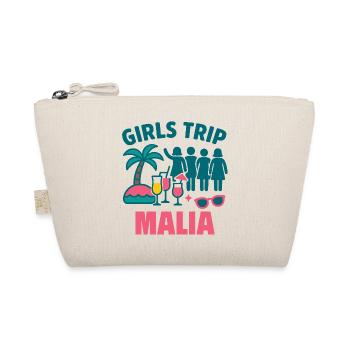 Mädchen Trip Malia Party Shirt - Bio-Täschchen - Natur - Vorne