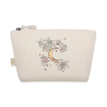 Lune avec des fleurs - Trousse biologique - nature - Devant