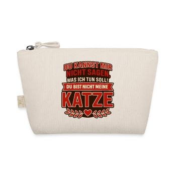 You're not my cat! - Organic Pouch - nature - Front