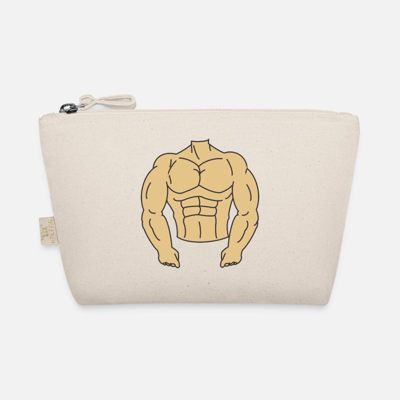Bodybuilder Body – Stick Your Head Yourself Organic Pouch