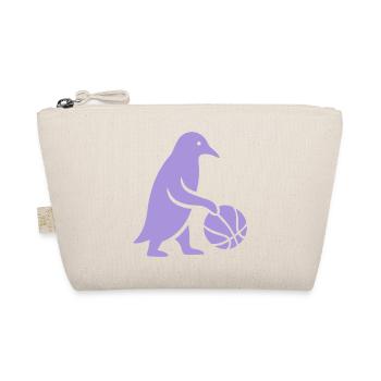 Joueur de basket-ball pingouin minimaliste - Trousse biologique - nature - Devant