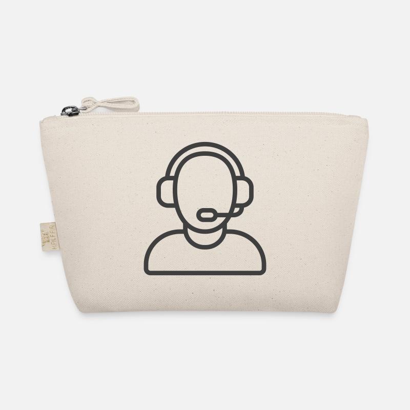 Help Desk Support icon logo Organic Pouch