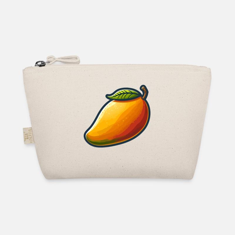 Mangue colorée avec feuille verte Trousse biologique