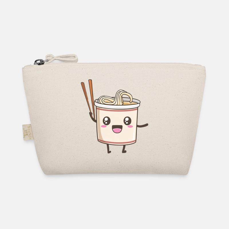 Conception de nouilles instantanée mignonne - Trousse biologique - nature
