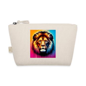 lion - Organic Pouch - nature - Front
