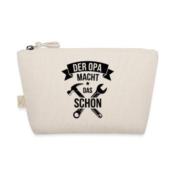 Grandpa Gift Grandpa Repair DIY Tool - Organic Pouch - nature - Front