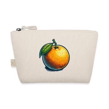 Orange Vintage Illustrée - Trousse biologique - nature - Devant