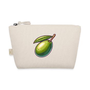 Olive Illustration Detailed - Organic Pouch - nature - Front
