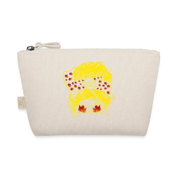 messy hair in autumn - Organic Pouch - nature - Front