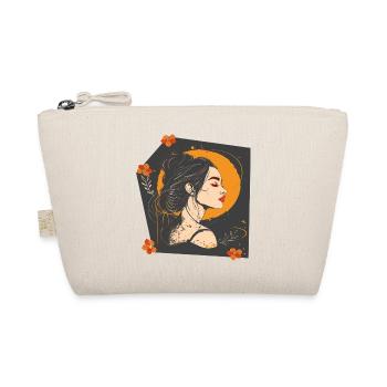 Woman's face - Organic Pouch - nature - Front