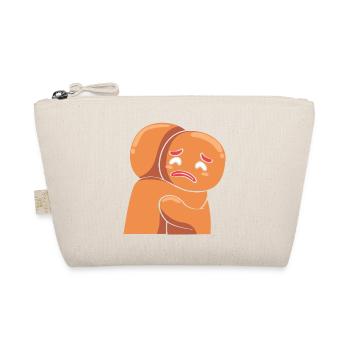 Christmas gingerbread gingerbread man - Organic Pouch - nature - Front