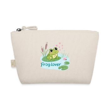 Grenouille Gourmande Amour - Trousse biologique - nature - Devant