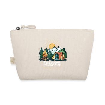 Outdoor-Abenteuer mit Camper und Berg - Bio-Täschchen - Natur - Vorne