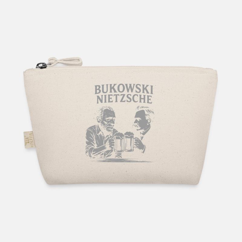 Conception de toasts à la bière de Bukowski et Nietzsche Trousse biologique