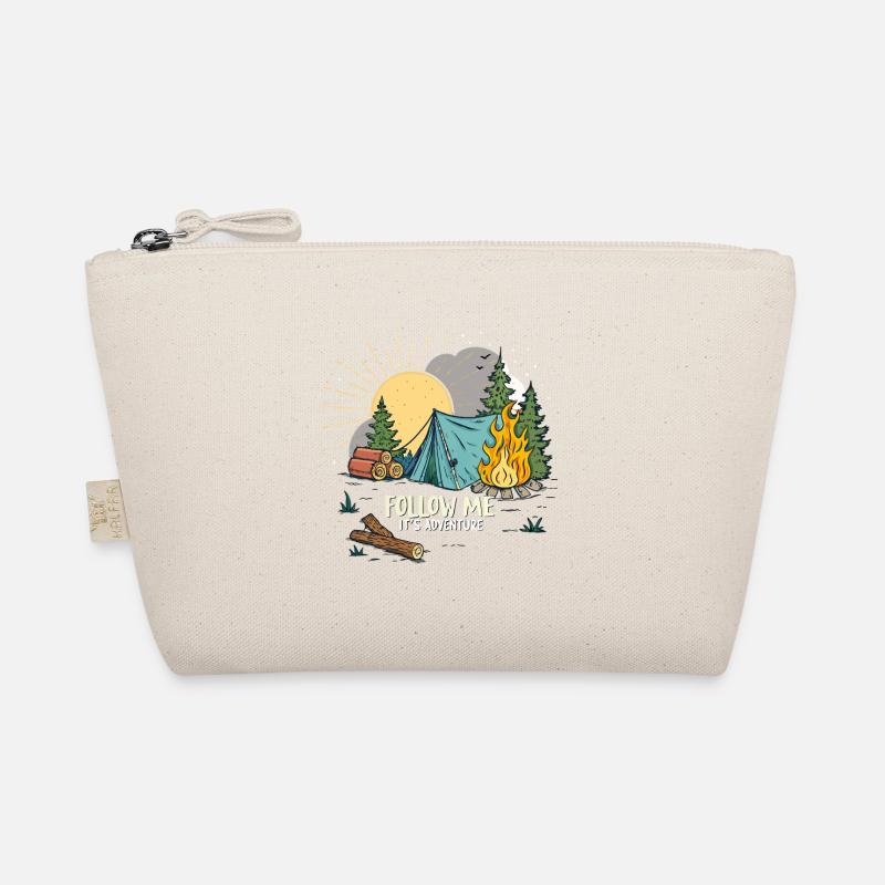 Outdoor-Abenteuer Naturmotiv - Bio-Täschchen - Natur